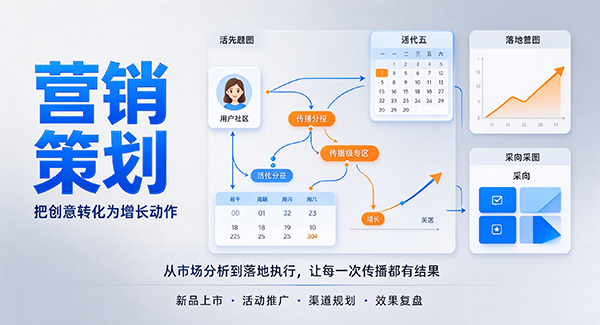 四会市营销策划
